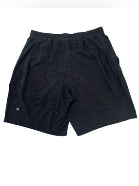 Lululemon Lined Pace Breaker Shorts Men's XL Black Heather 9” Inseam Athletic